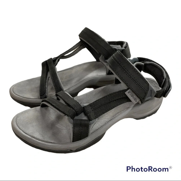 Teva Terra Fi Lite Leather Hiking Sandals - Picture 1 of 12